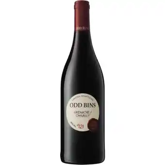 Checkers Liquor Shop Odd Bins 921 Grenache Cinsault Red Blend Wine Bottle 750ml offer