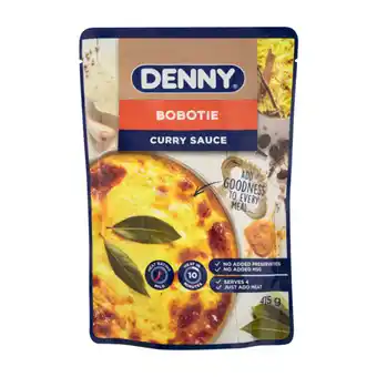 Checkers Liquor Shop DENNY Bobotie Curry Sauce 415g offer