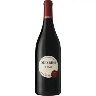 Checkers Liquor Shop Odd Bins 636 Shiraz Red Wine Bottle 750ml offer