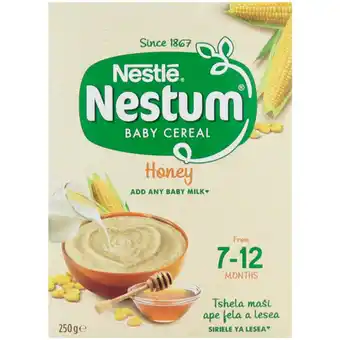 Checkers Liquor Shop Nestlé Nestum Honey Baby Cereal 250g offer