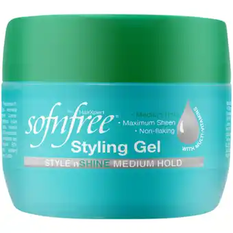 Checkers Liquor Shop Sofnfree Shine Styling Gel 250ml offer
