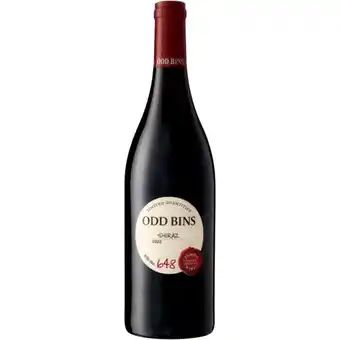 Checkers Liquor Shop Odd Bins 648 Shiraz Red Wine Bottle 750ml offer