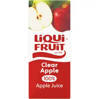 Checkers Liquor Shop Liqui Fruit Clear Apple Fruit Juice Box 200ml offer