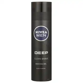 Checkers Liquor Shop NIVEA MEN Deep Shaving Gel 200ml offer