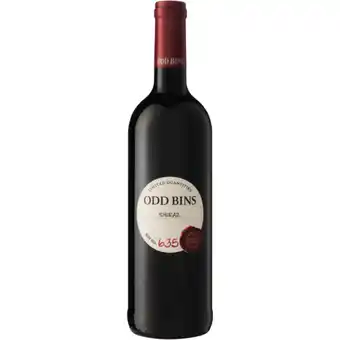 Checkers Liquor Shop Odd Bins 635 Shiraz Red Wine Bottle 750ml offer