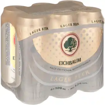 Checkers Liquor Shop Eichbaum Lager Beer Cans 6 x 500ml offer