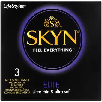 Checkers Liquor Shop Lifestyles Skyn Elite Condoms 3 Pack offer