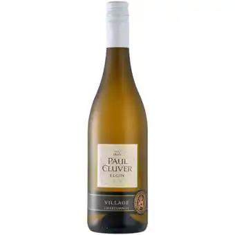 Checkers Liquor Shop Paul Cluver Village Chardonnay White Wine Bottle 750ml offer