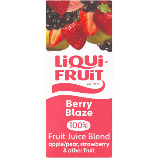 Liqui Fruit Berry Blaze Fruit Juice Box 200ml offer at Checkers Liquor Shop