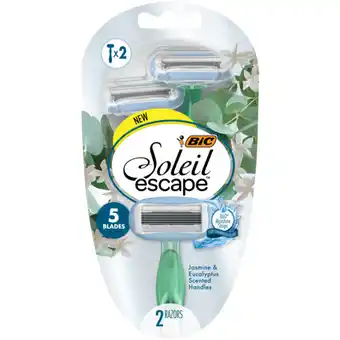 Checkers Liquor Shop BIC Soleil Green Escape Disposable Razors 2 Pack offer