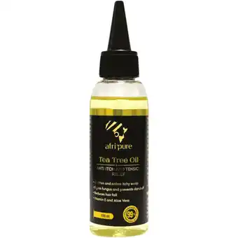 Checkers Liquor Shop Afri 'Pure Tea Tree Hair Oil 100ml offer
