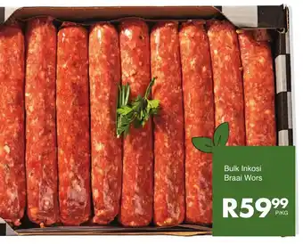 Save Hyper Bulk Inkosi Braai Wors offer