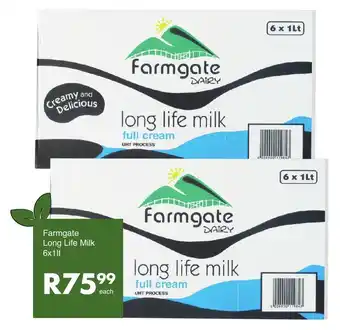 Save Hyper Farmgate Long Life Milk 6x1lt offer