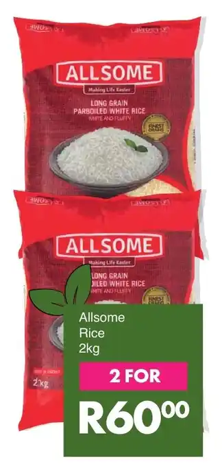 Save Hyper Allsome Rice 2kg offer