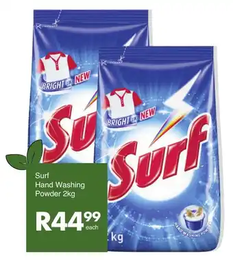 Save Hyper Surf Hand Washing Powder 2kg offer