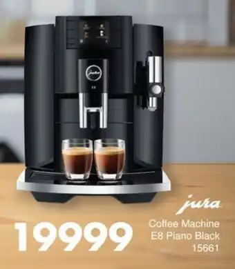 Coffee Machine E8 Piano Black
