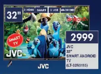 President Hyper JVC 32" SMART ANDROID TV offer