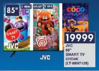 President Hyper JVC 85" SMART TV UHD4K offer