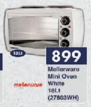 President Hyper Mellerware Mini Oven White 18Lt offer