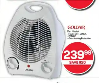 Pick n Pay Hypermarket GOLDAIR Fan Heater offer