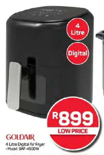 Pick n Pay Hypermarket GOLDAIR 4 Litre Digital Air Fryer offer