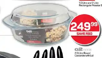 Pick n Pay Hypermarket 2.5 Litre Round Casserole with Lid offer