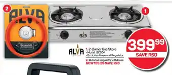 Pick n Pay Hypermarket 2-Burner Gas Stove offer