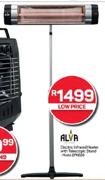 Pick n Pay Hypermarket Electric Infrared Heater with Telescopic Stand offer