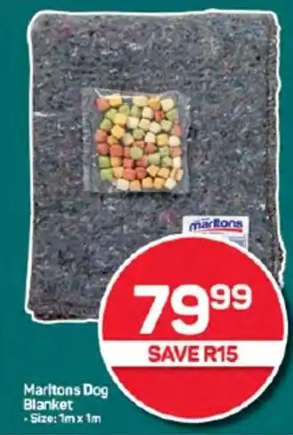 Pick n Pay Hypermarket Marltons Dog Blanket offer