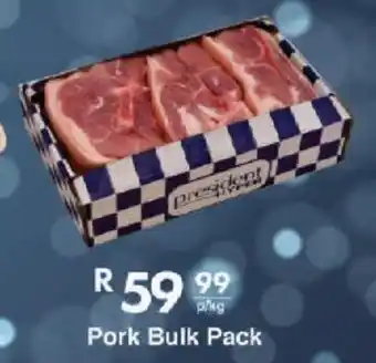 President Hyper Pork Bulk Pack offer