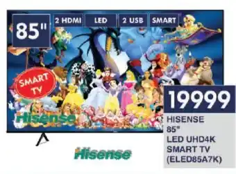 President Hyper HISENSE 85" LED UHD4K SMART TV offer