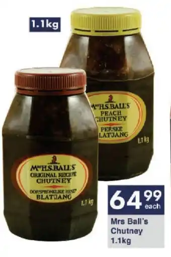President Hyper Mrs Ball's Chutney 1.1kg offer