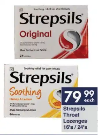 President Hyper Strepsils Throat Lozenges 16's/24's offer