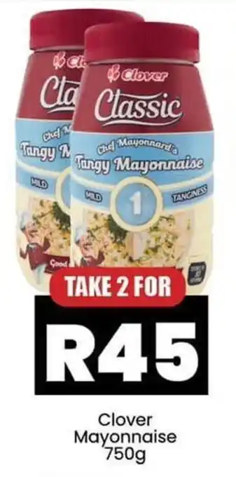 Super Save Clover Mayonnaise 750g offer