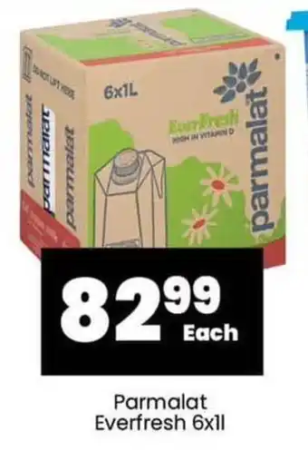Super Save Parmalat Everfresh 6x1L offer