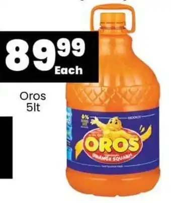 Super Save Oros 5lt offer