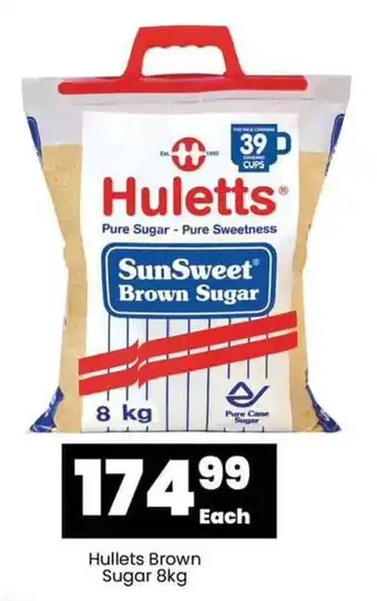 Hullets Brown Sugar 8kg