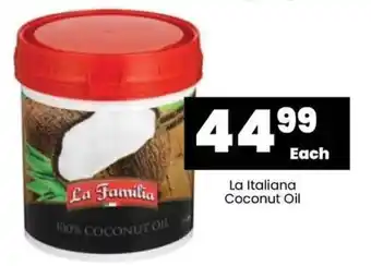 Super Save La Italiana Coconut Oil offer