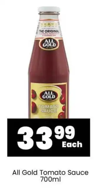 Super Save All Gold Tomato Sauce 700ml offer