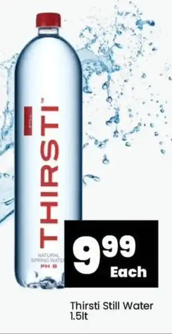 Thirsti Still Water 1.5lt