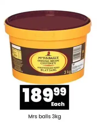 Super Save Mrs balls 3kg offer