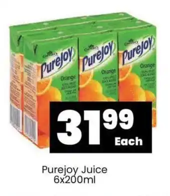 Super Save Purejoy Juice 6x200ml offer