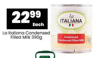 Super Save La Italiana Condensed Filled Milk 390g offer