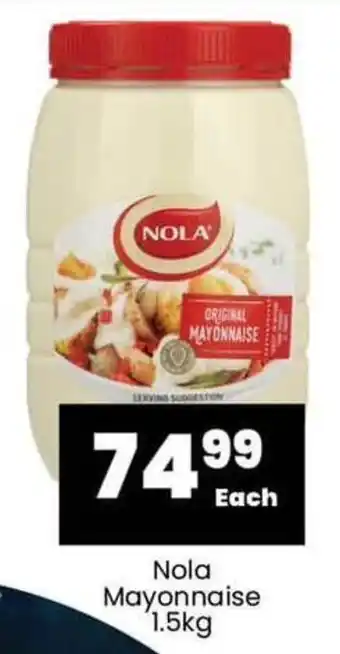 Super Save Nola Mayonnaise 1.5kg offer