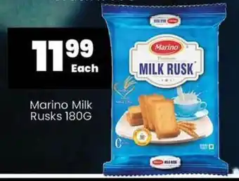 Super Save Marino Milk Rusks 180G offer