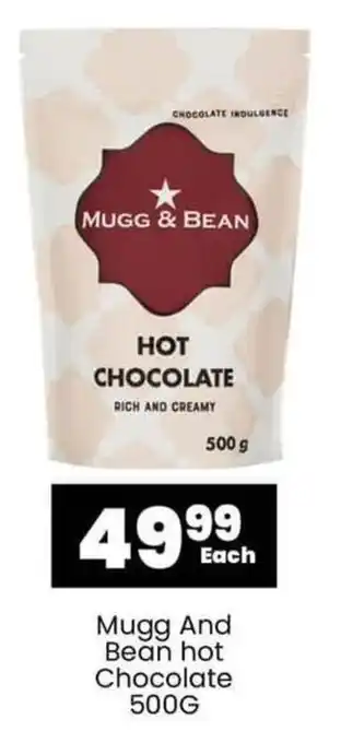 Mugg And Bean hot Chocolate 500g
