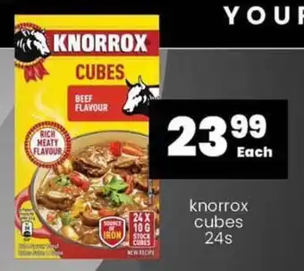 Super Save knorrox cubes 24s offer