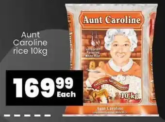Super Save Aunt Caroline rice 10kg offer
