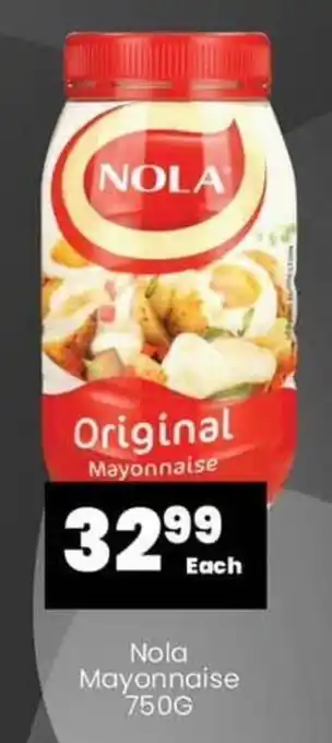 Super Save Nola Mayonnaise 750G offer