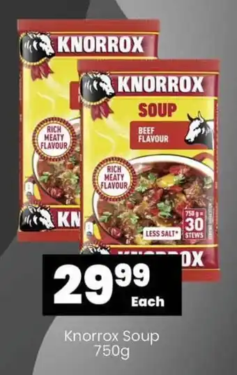 Super Save Knorrox Soup 750g offer